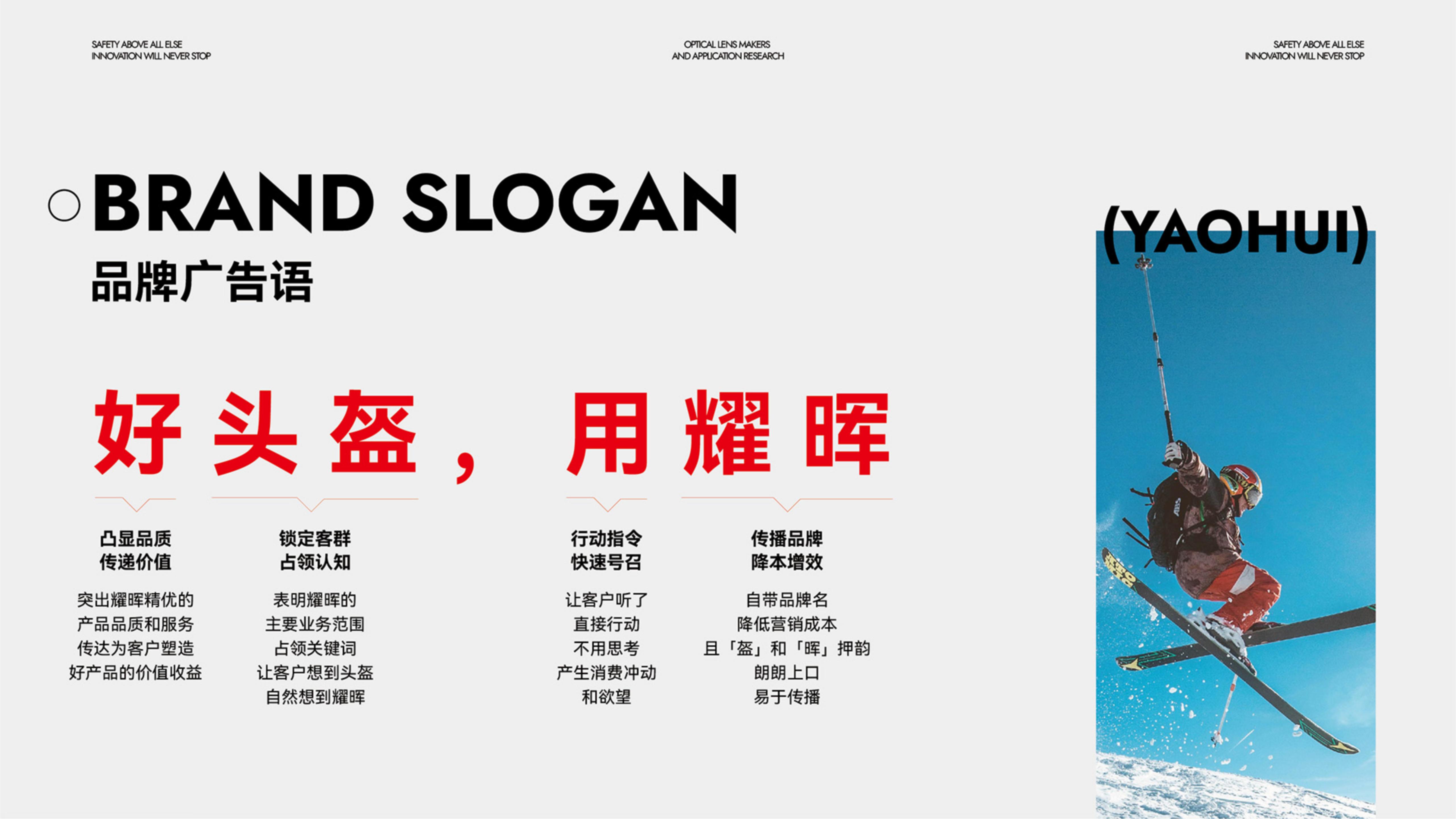 運動光學鏡片品牌全案策劃設計｜耀輝頭盔